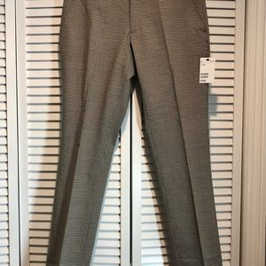 H&M Men relaxed fit Suit pants NWT Sz 33R wool blend Color Beige &Brown